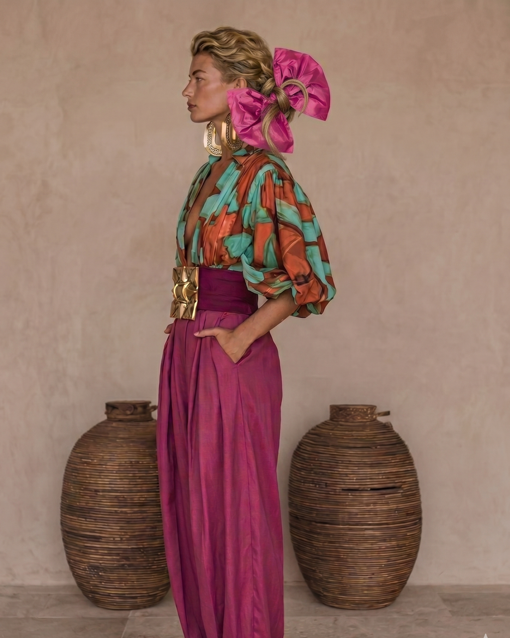 Lazo Bulle · Seda Pink Candy