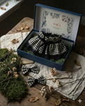 Set Vichy – Cuello Ondine + Lazos Cléo