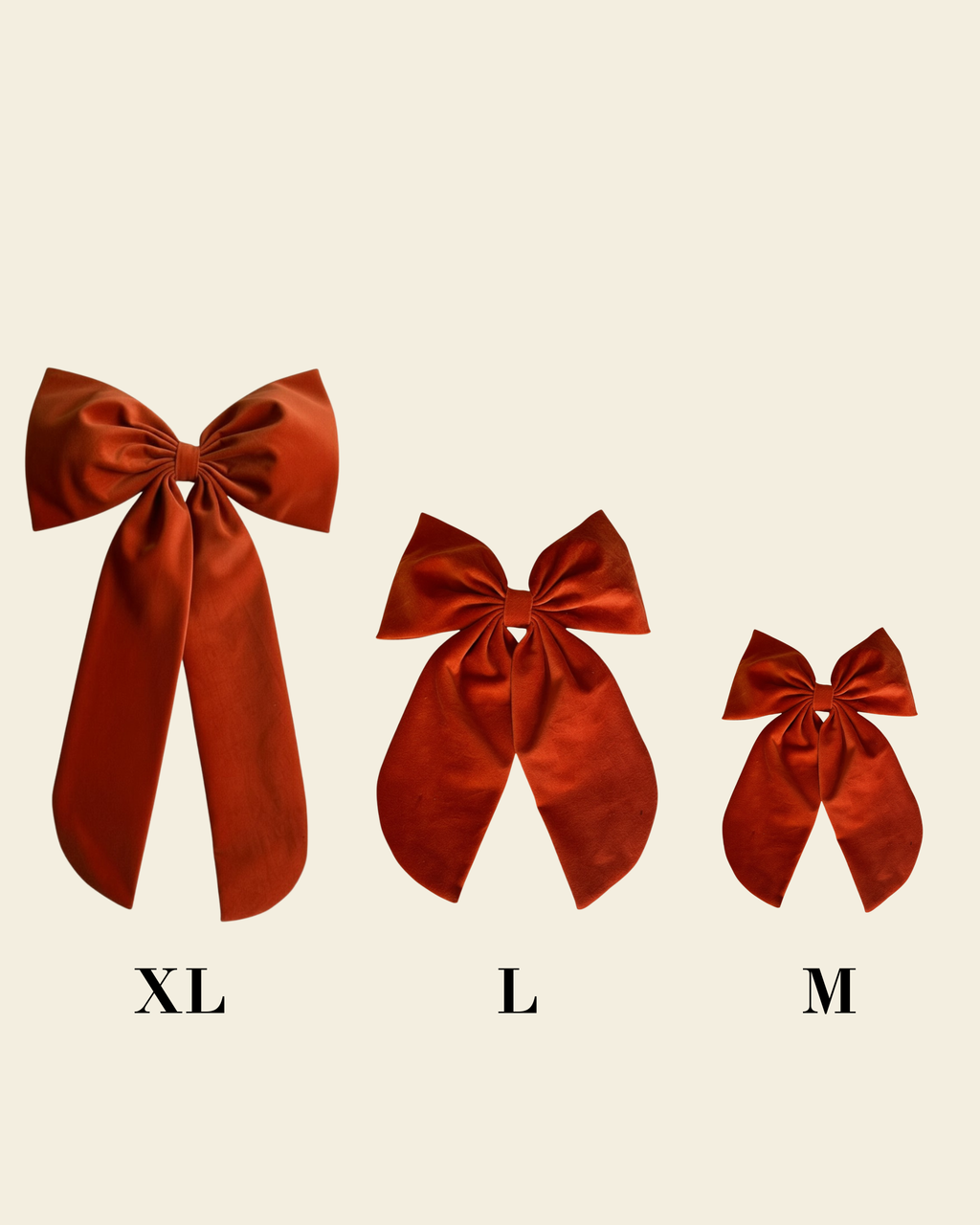 Lazo Papillon · Terciopelo caldero