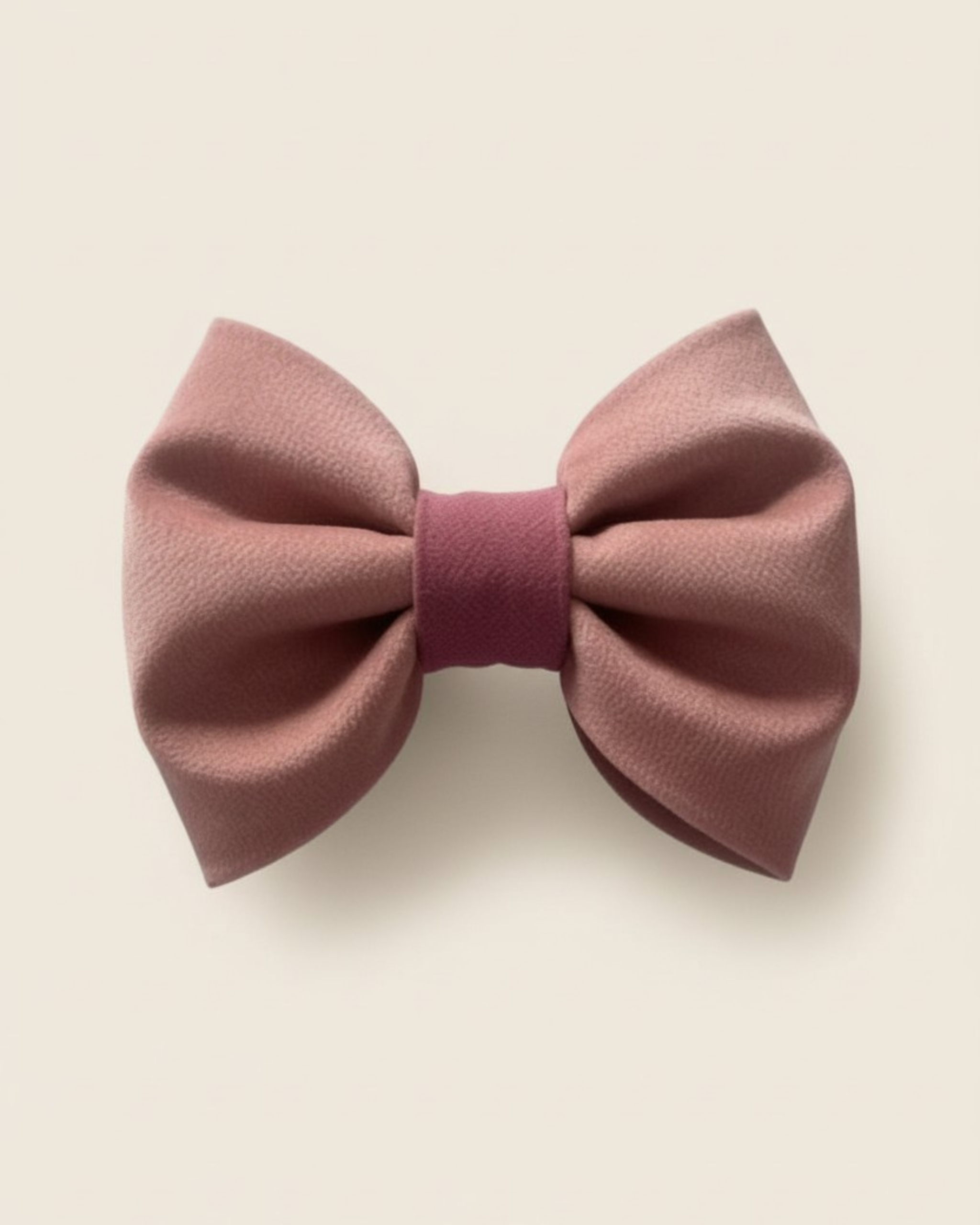 Lazo Coquette terciopelo rosa y berenjena