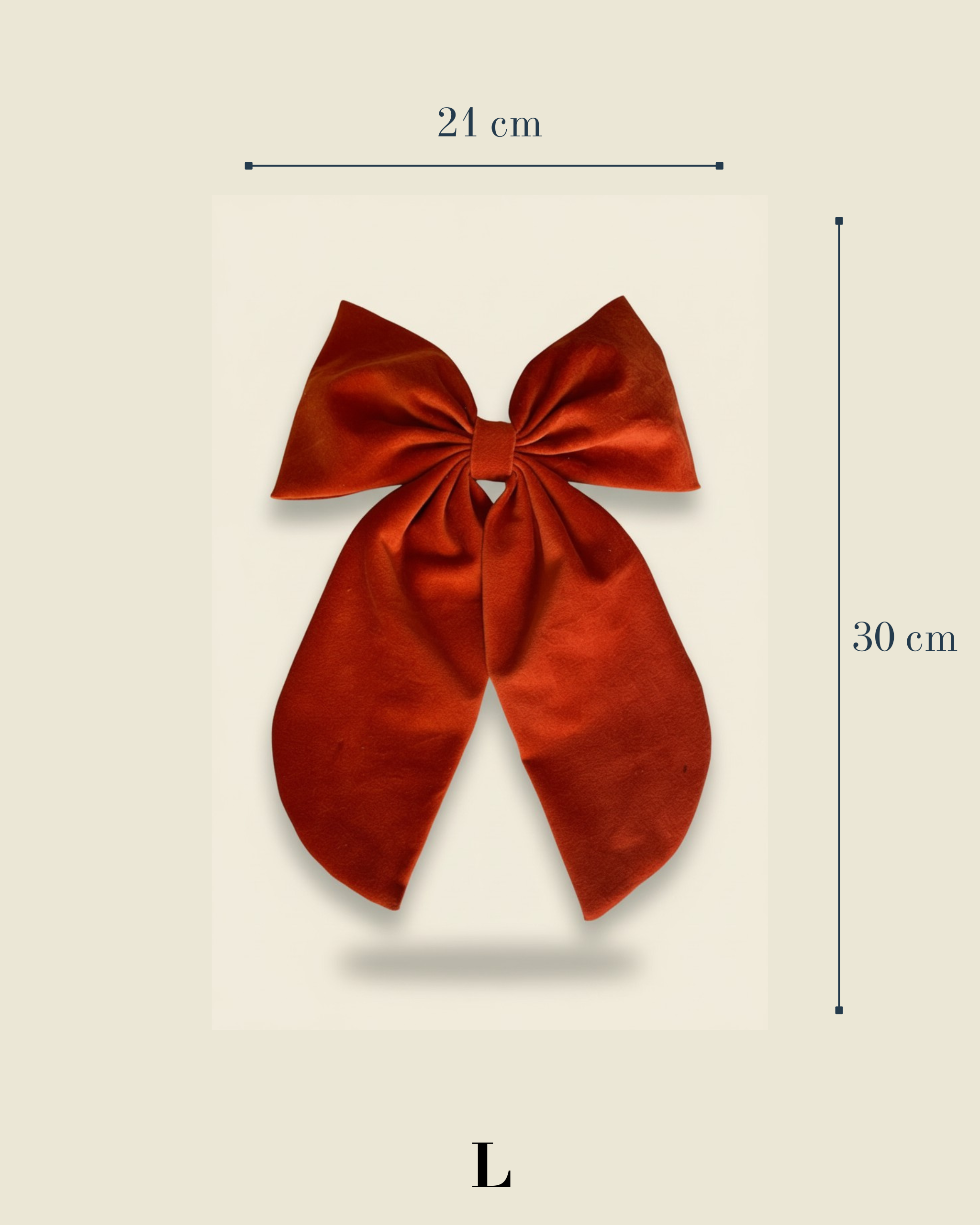 Lazo Papillon · Terciopelo caldero