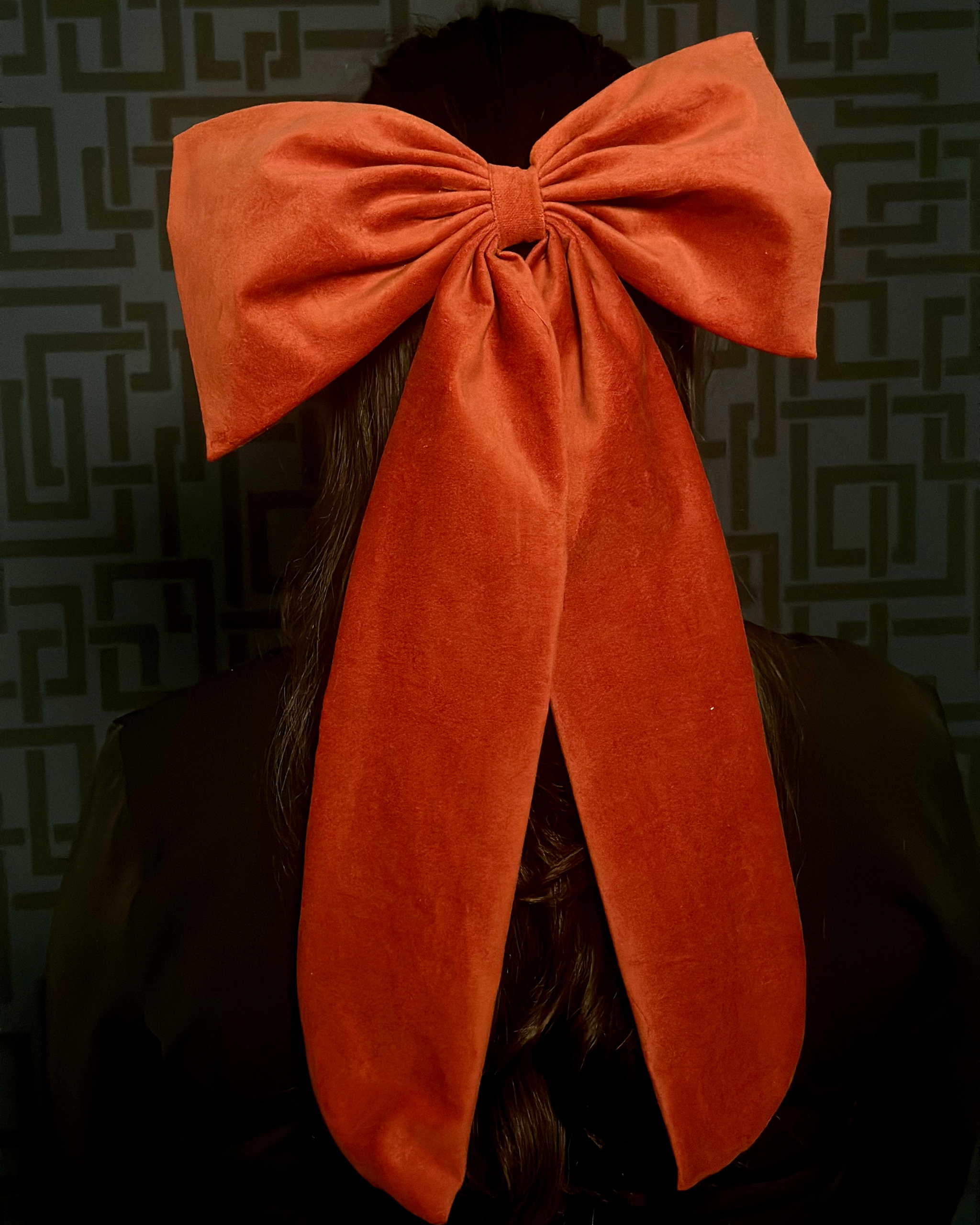 Lazo Papillon · Terciopelo caldero
