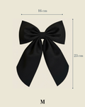 Lazo Papillon · Terciopelo negro