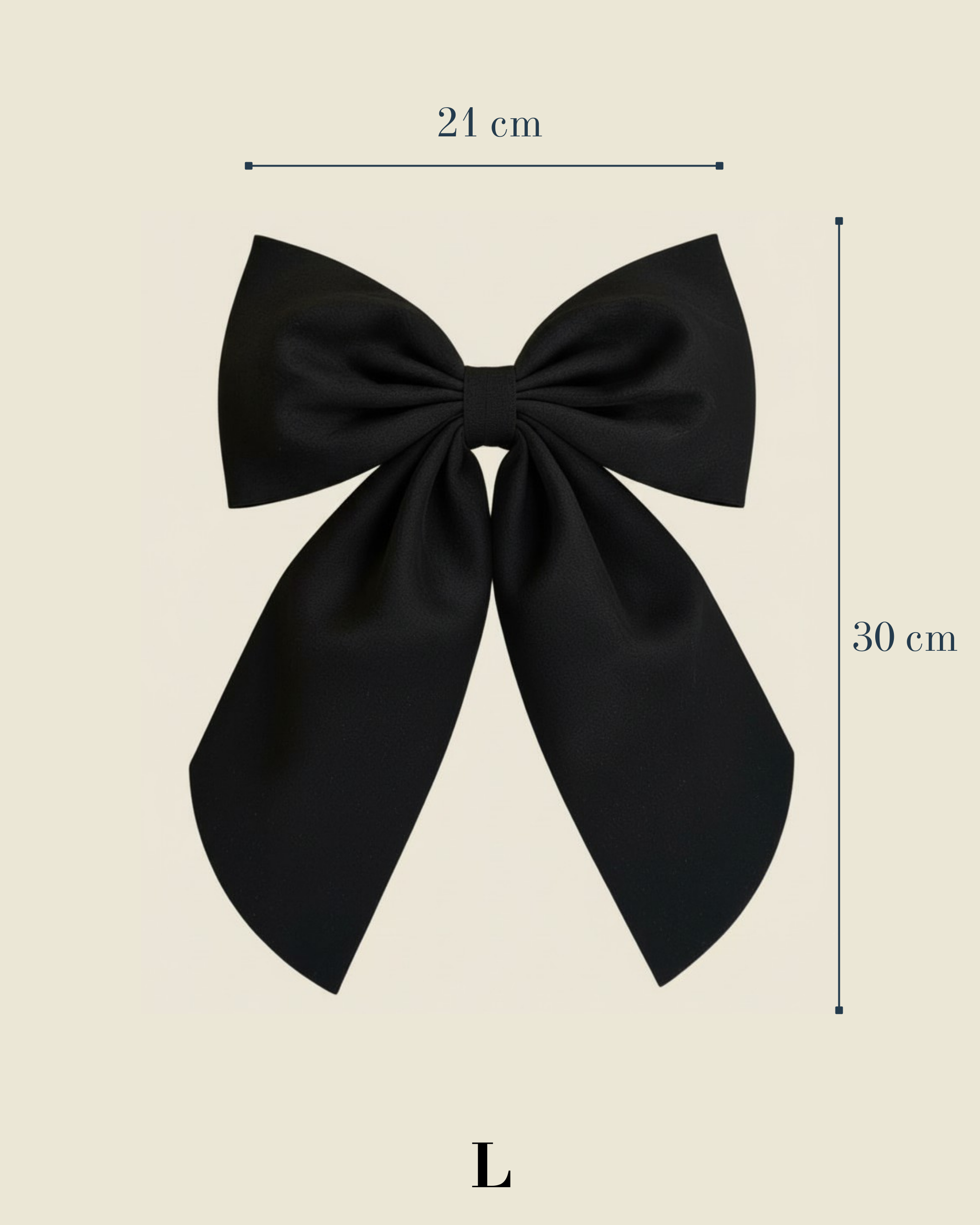 Lazo Papillon · Terciopelo negro