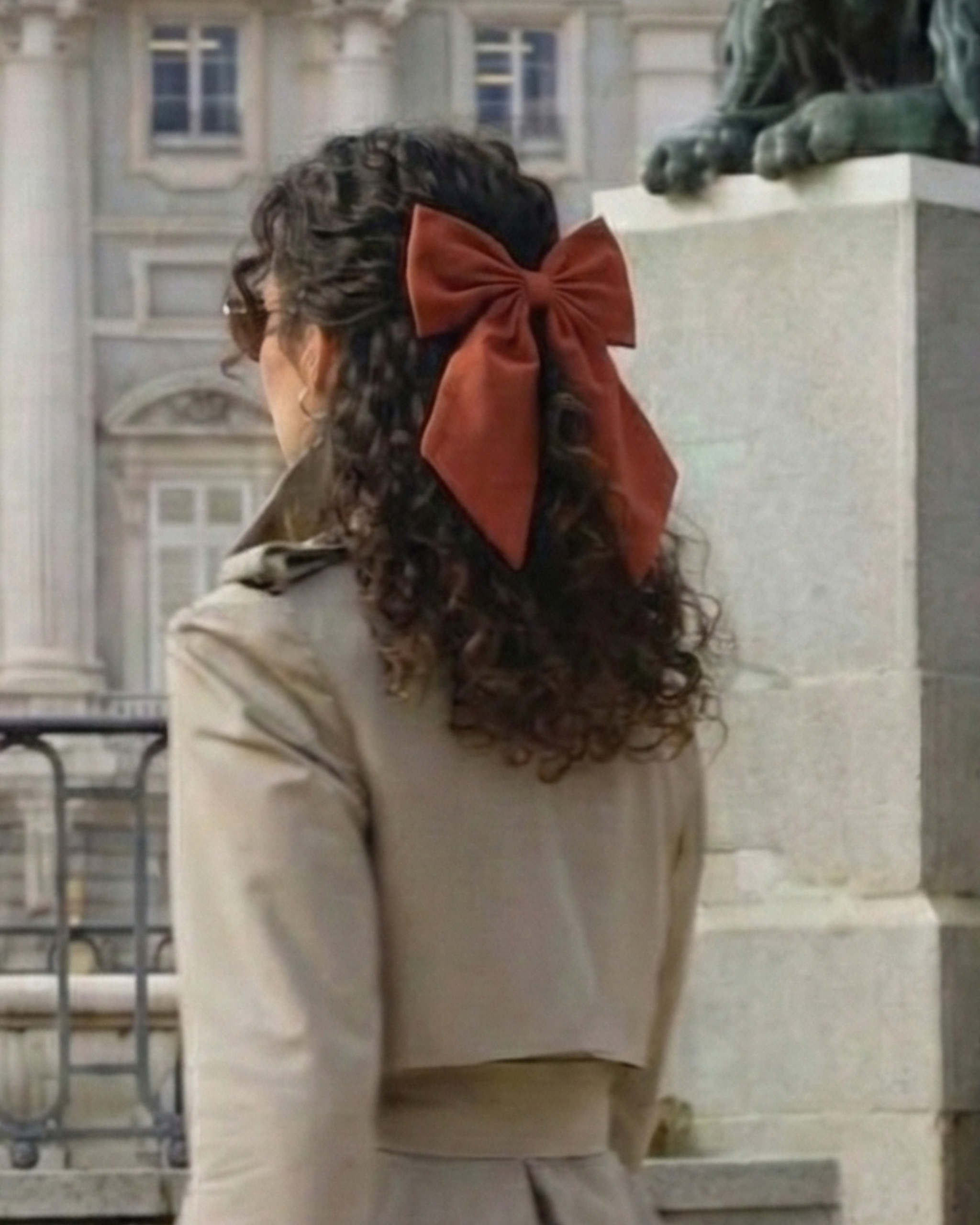 Lazo Papillon · Terciopelo caldero