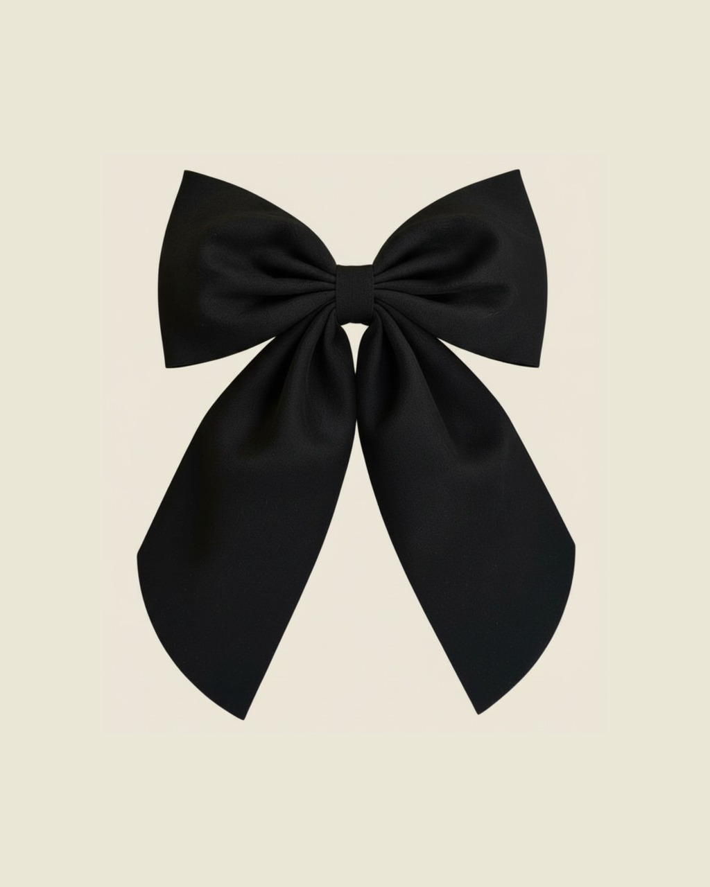 Lazo Papillon · Terciopelo negro