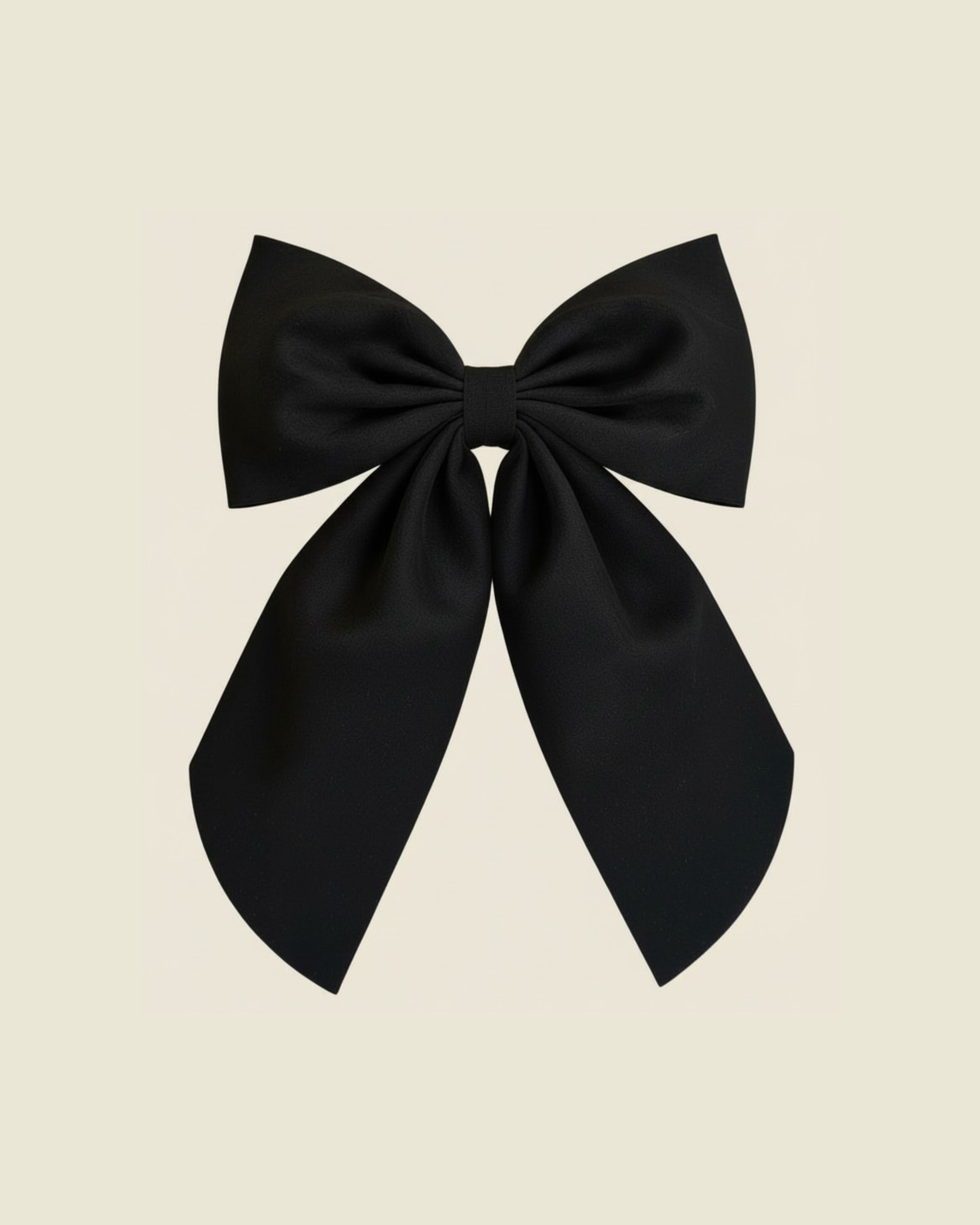 Lazo Papillon · Terciopelo negro